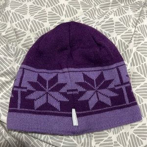 Columbia Youth Beanie- one size- purple